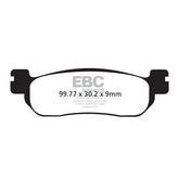 EBC Double-H Sintered brake pads BRAKE PADS Ebc