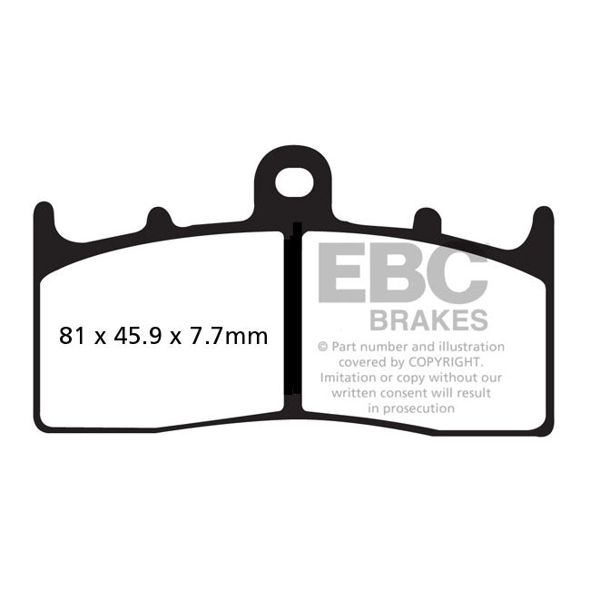 EBC Double-H Sintered brake pads BRAKE PADS Ebc