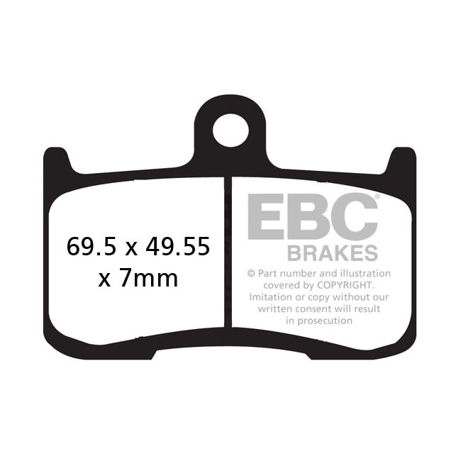 Ebc Brake Pad Sintered Hh Brake Pads Ebc