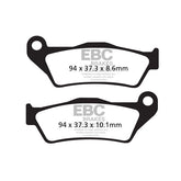 EBC Double-H Sintered brake pads BRAKE PADS Ebc