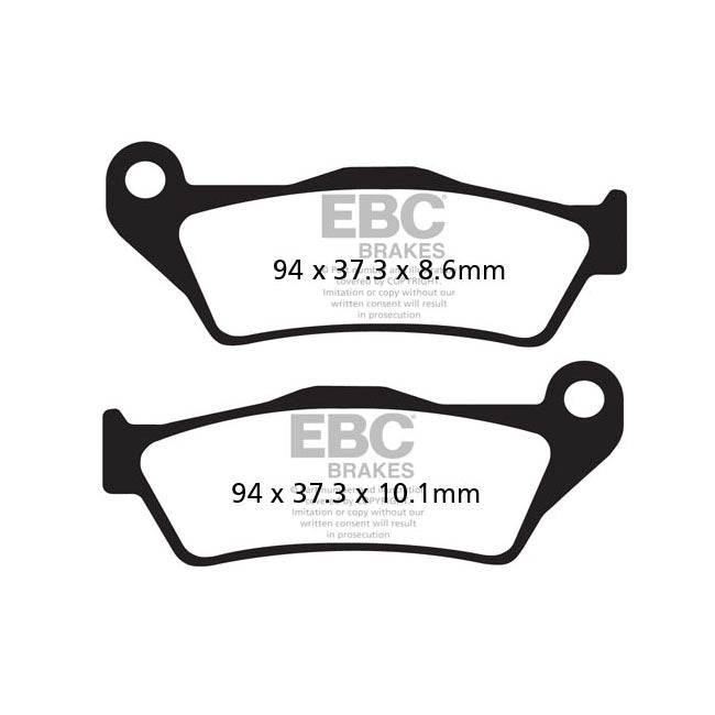 EBC Double-H Sintered brake pads BRAKE PADS Ebc