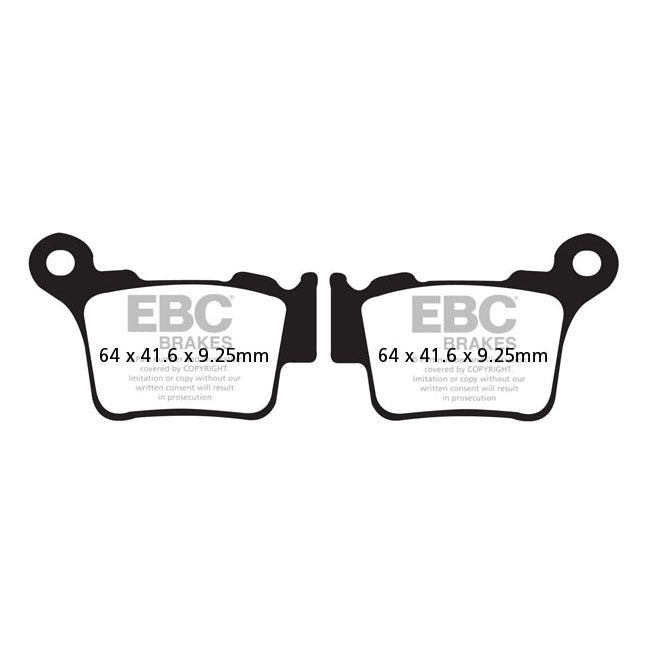 EBC Carbon X / TT series brake pads BRAKE PADS Ebc