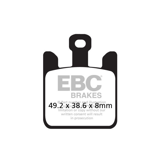 EBC Double-H Sintered brake pads BRAKE PADS Ebc