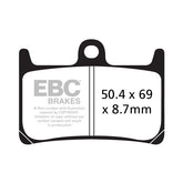 EBC Double-H Sintered brake pads BRAKE PADS Ebc