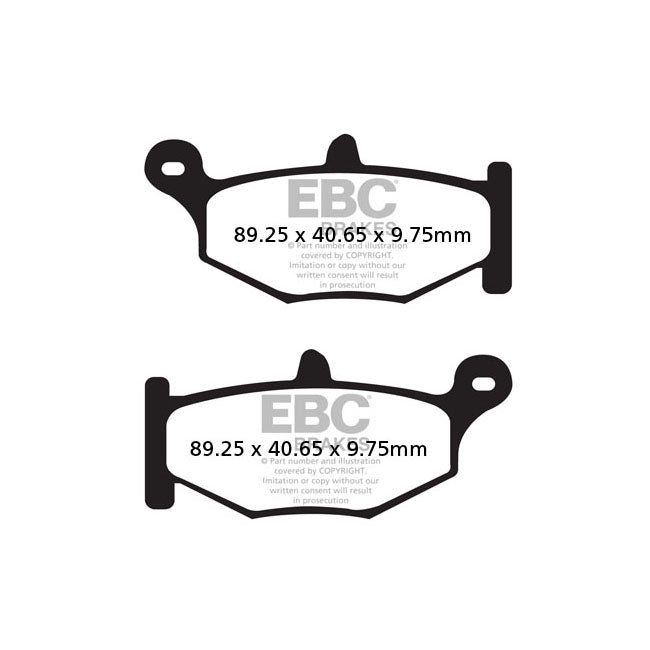 EBC Double-H Sintered brake pads BRAKE PADS Ebc