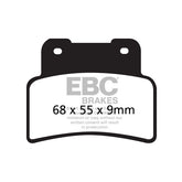 EBC Organic brake pads BRAKE PADS Ebc