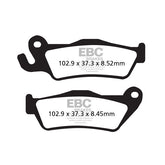 EBC Double-H Sintered brake pads BRAKE PADS Ebc