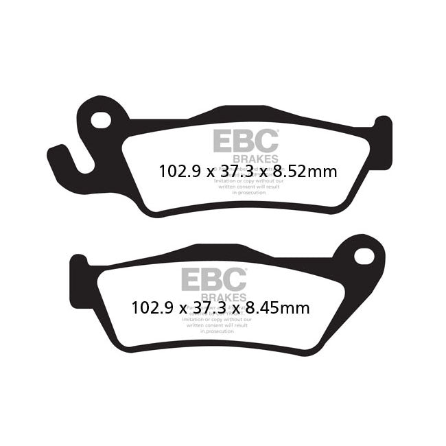 EBC Double-H Sintered brake pads BRAKE PADS Ebc