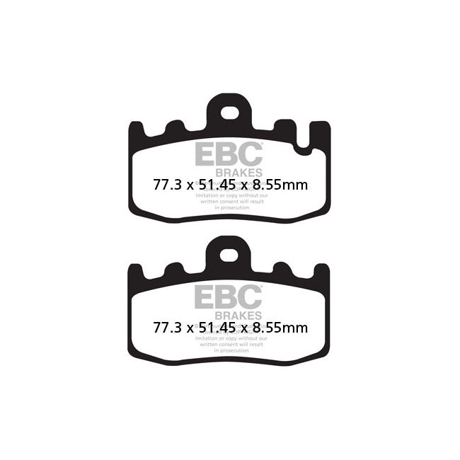 EBC Double-H Sintered brake pads BRAKE PADS Ebc