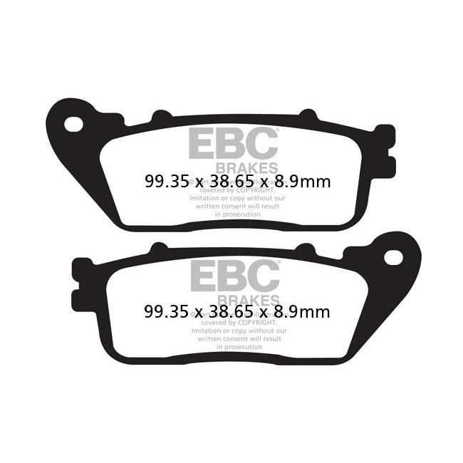 EBC Double-H Sintered brake pads BRAKE PADS Ebc