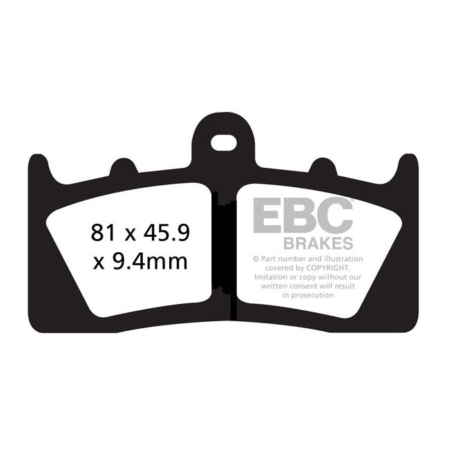 EBC Double-H Sintered brake pads BRAKE PADS Ebc