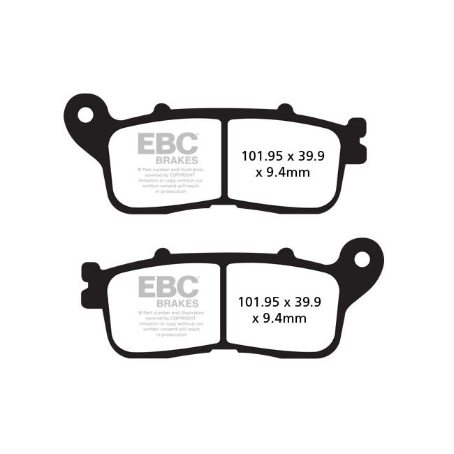 EBC Double-H Sintered brake pads BRAKE PADS Ebc