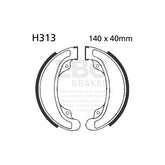 EBC plain brake shoes BRAKE SHOES AND LININGS Ebc