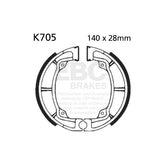 EBC plain brake shoes BRAKE SHOES AND LININGS Ebc