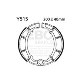 EBC plain brake shoes BRAKE SHOES AND LININGS Ebc