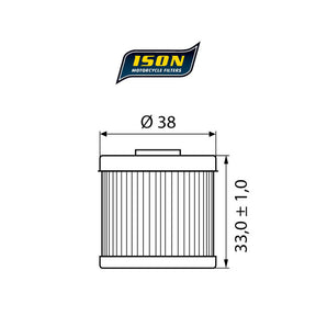 Ison 116 Oil Filter Oil Filters Ison