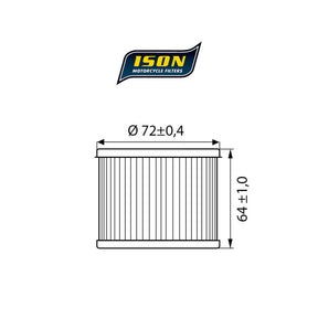 Ison 133 Oil Filter Oil Filters Ison
