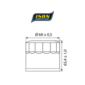 Ison Ison 138 Oil Filter Ison