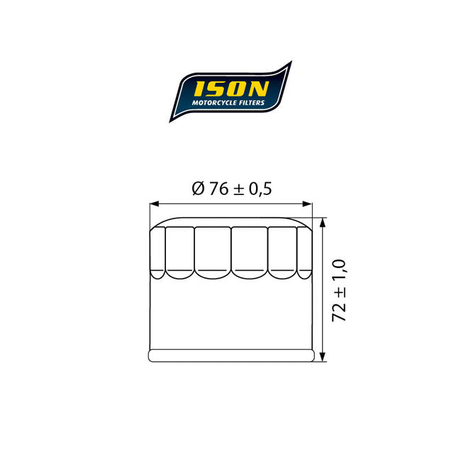 Ison 163 Oil Filter Oil Filters Ison