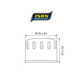 Ison 184 Oil Filter Oil Filters Ison
