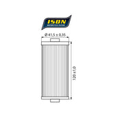 Ison 161 Oil Filter Oil Filters Ison