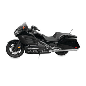 Mustang tripper fastback seat plain black