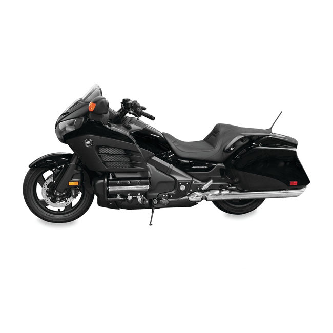Mustang tripper fastback seat plain black