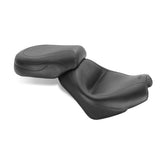 Mustang 2-p vintage touring seat plain black SEATS Mustang