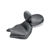 Mustang 2-p vintage sport touring seat plain black SEATS Mustang