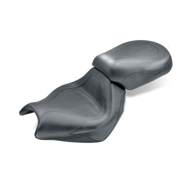 Mustang 2-p vintage sport touring seat plain black SEATS Mustang