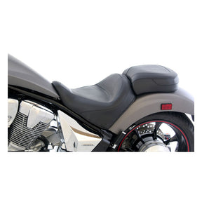 Mustang vintage wide touring solo seat plain black SOLO SEATS Mustang