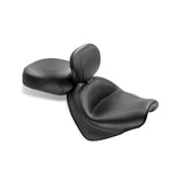 Mustang 2-p wide touring seat plain black SEATS Mustang