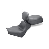 Mustang 2-p vintage sport touring seat plain black SEATS Mustang
