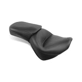 Mustang 1-piece 2-up wide touring vintage seat plain black SEATS Mustang