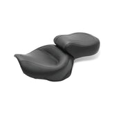 Mustang 1-piece 2-up wide touring vintage seat plain black SEATS Mustang