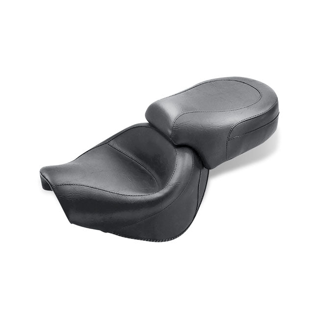 Mustang 2-p wide touring vintage seat plain black SEATS Mustang