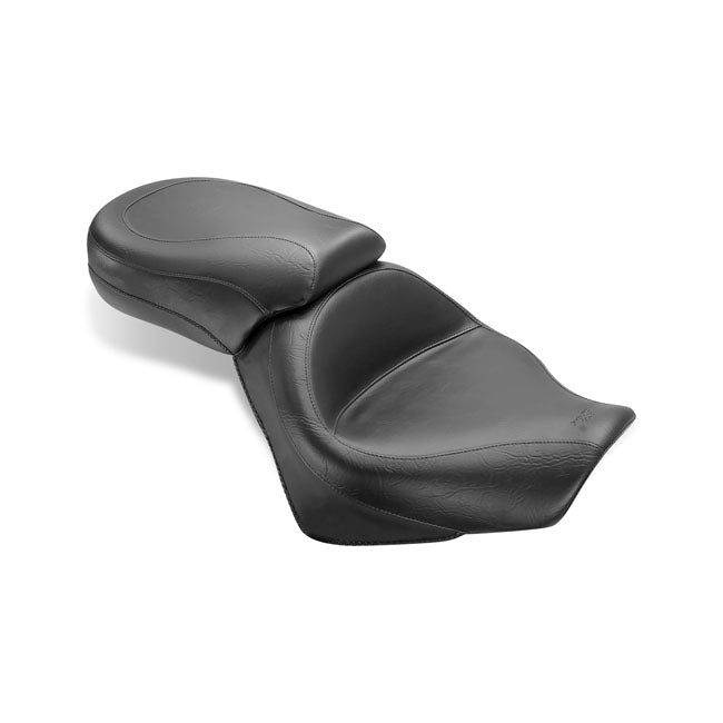 Mustang 2-p wide touring vintage seat plain black SEATS Mustang