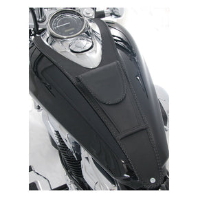 Mustang pouch tank bib plain black TANK COVERS Mustang