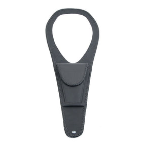 Mustang pouch tank bib plain black TANK COVERS Mustang