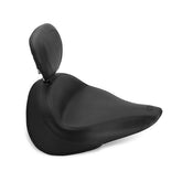 Mustang wide touring vintage solo seat plain black SOLO SEATS Mustang