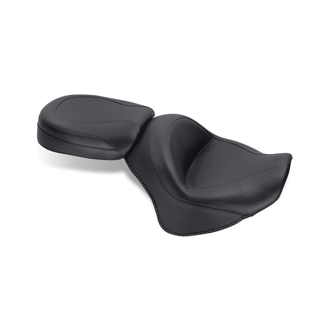 Mustang wide touring vintage seat plain black SEATS Mustang
