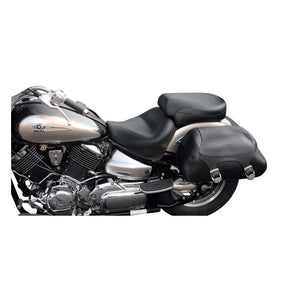 Mustang 2-p wide touring vintage seat plain black SEATS Mustang