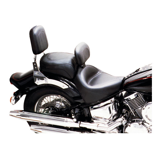 Mustang 2-p wide touring vintage seat plain black SEATS Mustang