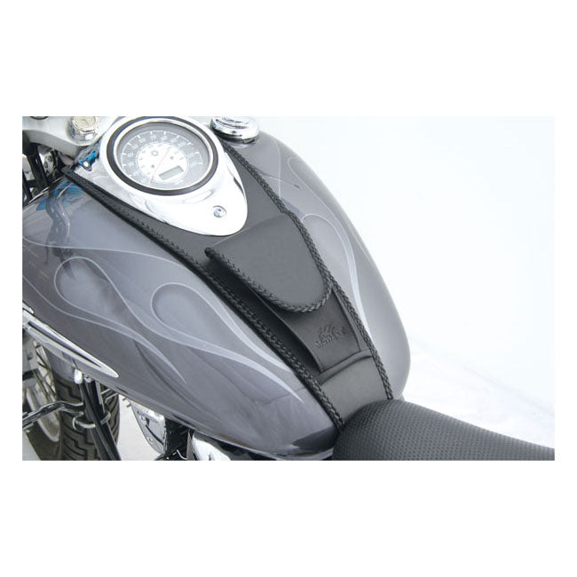 Mustang pouch tank bib plain black TANK COVERS Mustang