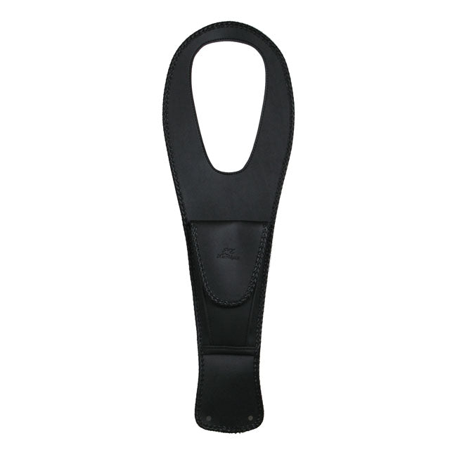 Mustang pouch tank bib plain black TANK COVERS Mustang