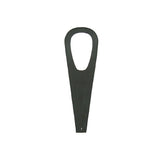 Mustang tank bib plain black TANK COVERS Mustang