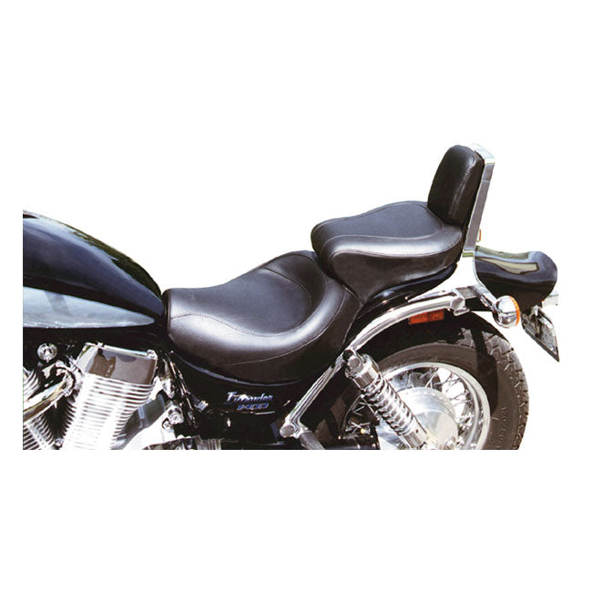 Mustang wide touring vintage seat plain black SEATS Mustang