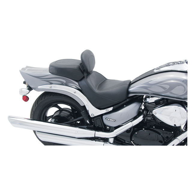 Mustang 2-p wide touring vintage seat plain black SEATS Mustang