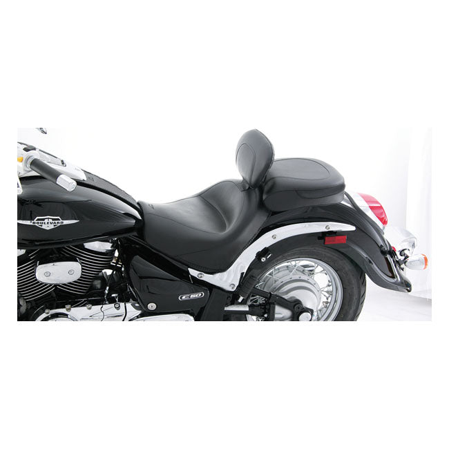 Mustang 2-p wide touring vintage seat plain black SEATS Mustang