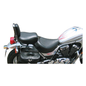 Mustang wide touring vintage seat plain black SEATS Mustang